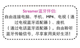 Streamer蓝牙伴侣
